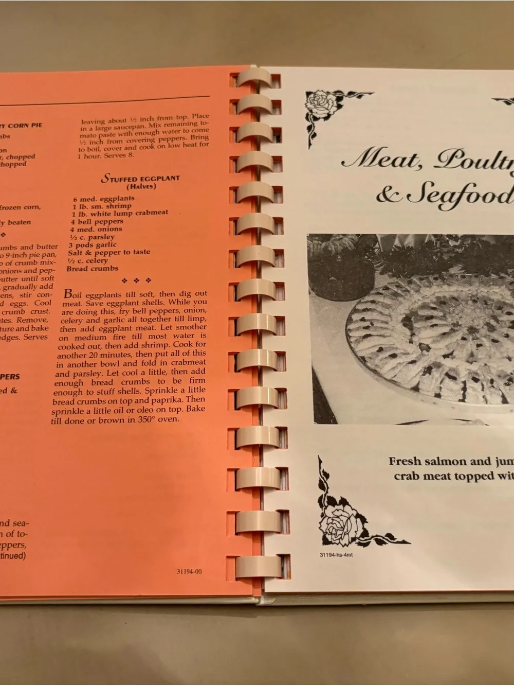 Recipes & Recollections Cookbook - Cream Cover
